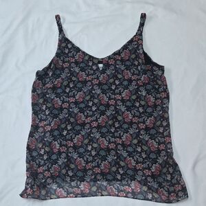 CAbi Flirty Floral Cami Tank Top